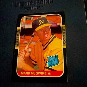 Mark McGuire baseball card